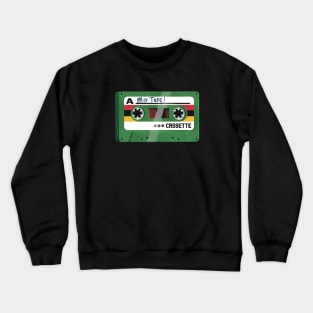 Mix Tape - Green Crewneck Sweatshirt